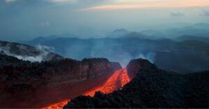 Río de Lava del Pacaya. Amatitlán. Guatemala.
