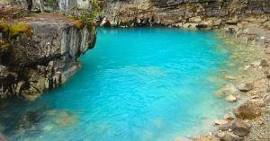 Río Vermillion, Marble Canyon, Parque Nacional Kootenay. Columbia Británica, Canadá