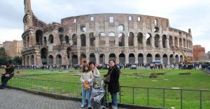 Roma Capital del Imperio.. Coliseo de Roma. Lacio, Italia.