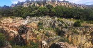 Roquedos del Parque Natural Valle de Alcudia y Sierra Madrona. Ciudad Real, Castilla La Mancha.