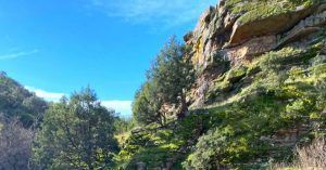 Roquedos del Parque Natural Valle de Alcudia y Sierra Madrona. Fuencaliente, Ciudad Real.