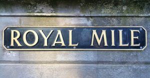 Royal Mile. Edimburgo, Escocia. Reino Unido.