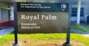 Royal Palm Centro de Visitantes. Road Trip Sur de La Florida. Estados Unidos.