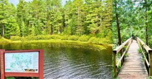 Ruta de Les Cascades. Parque Nacional Le Mauricie. Shawinigan. Quebec, Canadá.