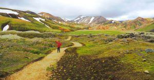 Ruta Senderismo Landmannalaugar. Tierras Altas de Islandia.