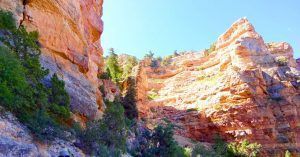 Ruta South Kaibab Trail, Gran Cañón del Colorado. Arizona, Estados Unidos.