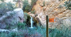 Salto del Tobogán. Amanaderos de Riodeva. Teruel, Aragón.