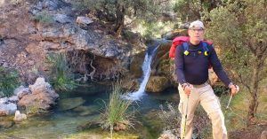 Saltos de Agua en Amanaderos de Riodeva. Teruel, Aragón.