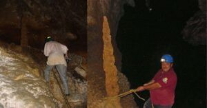 Segundo Nivel de la Cueva del Escalón. Arredondo, Cantabria.