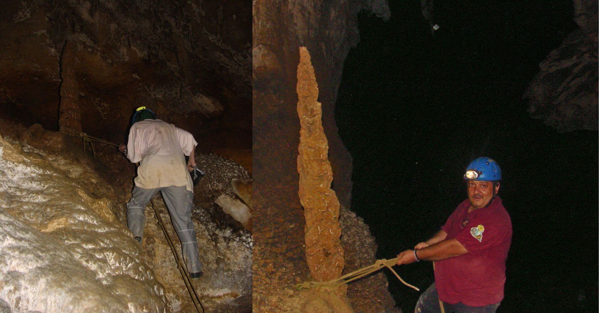 Segundo Nivel de la Cueva del Escalón. Arredondo, Cantabria.