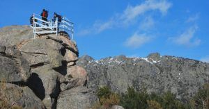 Senda de los Poetas. Mirador de Los Rosales. Cercedilla, Comunidad de Madrid.