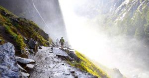 Senderismo Yosemite National Park. California, Estados Unidos.