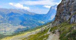 Sendero Eiger Trail. Grindelwald, Suiza.