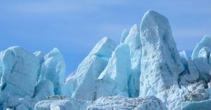 Serac de Hielo en Alaska. Estados Unidos.