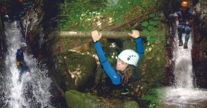 Sorteando Obstáculos del Barranco. Valle de Arán. Lérida, Cataluña.