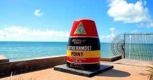 Southermost Point. Cayos de Florida. Estados Unidos.