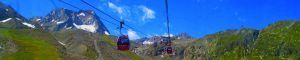 Stubaier Gletscher Bahn. Top of Tirol, Austria.