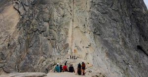 Subida al Half Dome. Yosemite National Park. California, Estados Unidos.