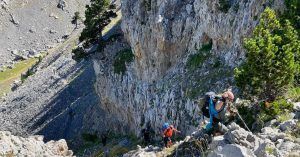 Subida Collado, Senda Camile. Cordillera de los Pirineos.