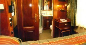 Suites de El Transcantábrico. Tren de Lujo del Norte de España.