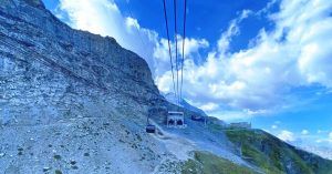 Teleférico Eiger Expres. Grindelwald, Suiza.