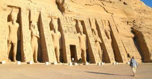 Templo Nefertari. Región Nubia. Egipto.