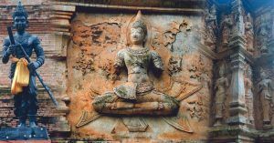 Templo Wat Jedyod Royal. Chiang Mai, Tailandia.