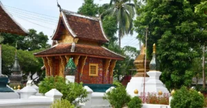 Templo Wat Xieng Thong en Luang Prabang.