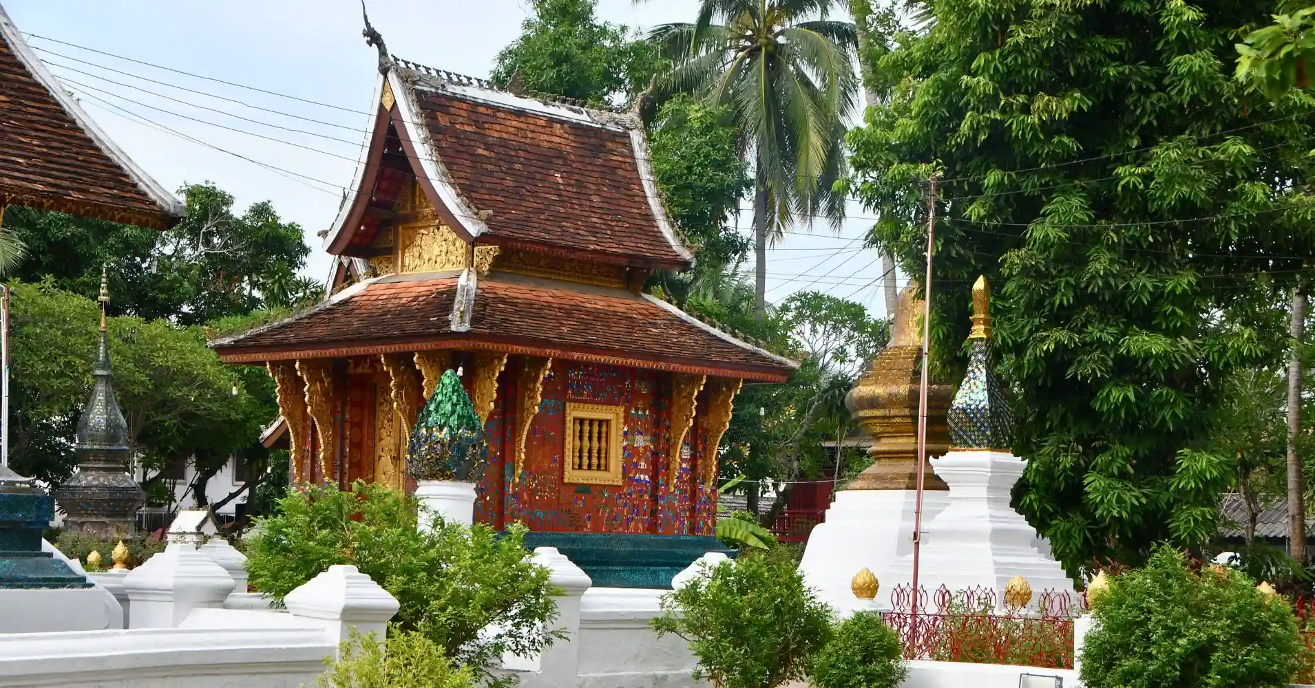 Templo Wat Xieng Thong en Luang Prabang.