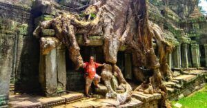 Templos de Angkor What. Siem Reap, Camboya.