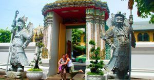 Templos de Bangkok. Tailandia.