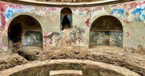 Termas de Pompeya. Nápoles. Italia.