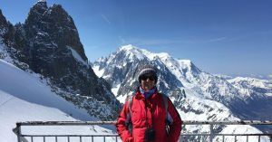 Terraza Panorámica de Les Grands Montents. Chamonix, Alta Saboya. Auvernia-Ródano-Alpes. Francia.