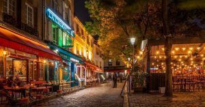 Terrazas y Restaurantes de París. Francia.