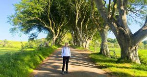 The Dark Hedges en Irlanda del Norte. Juego de Tronos.
