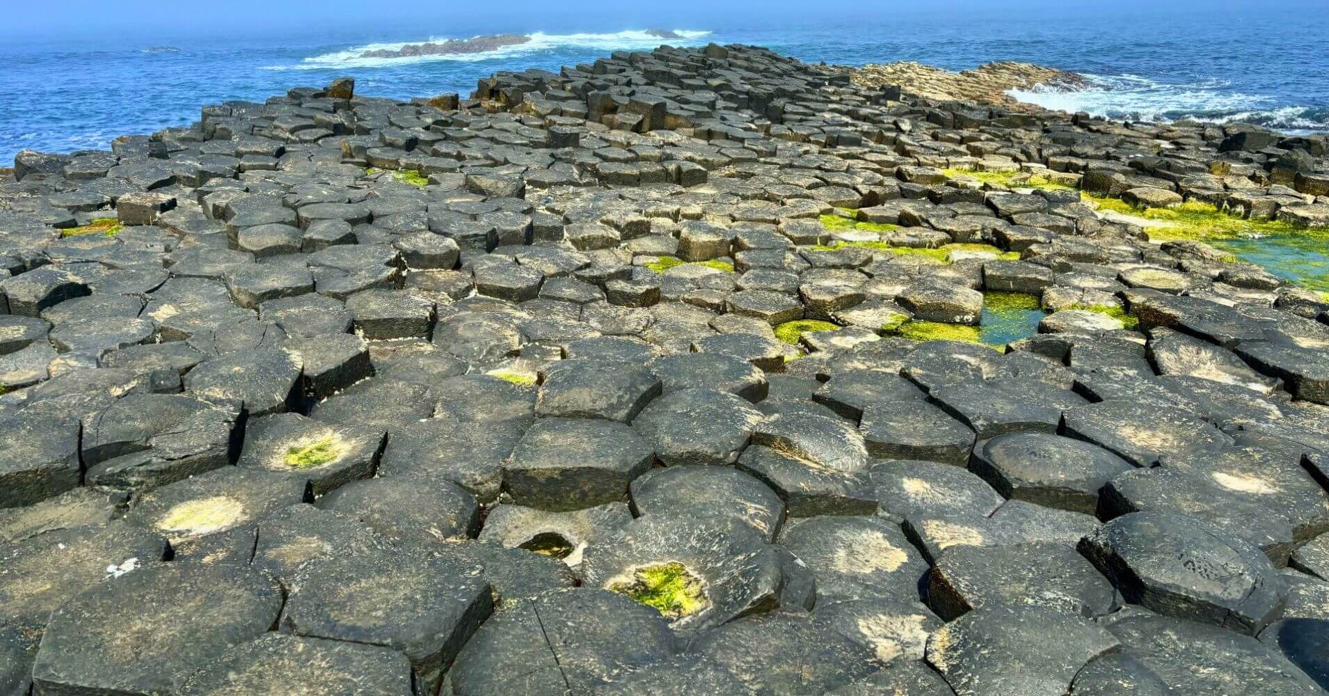 The Giants Causeway. Calzada de los Gigantes. Irlanda del Norte.