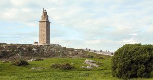 Torre de Hércules. A Coruña. Galicia, España.