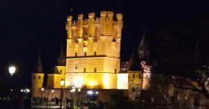 Torre de Juan II en el Alcázar de Segovia. Castilla y León.
