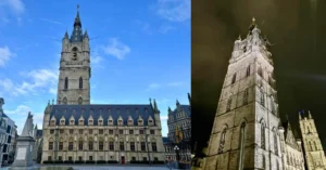 Torre del Campanario Belfort. Gante, Bélgica.