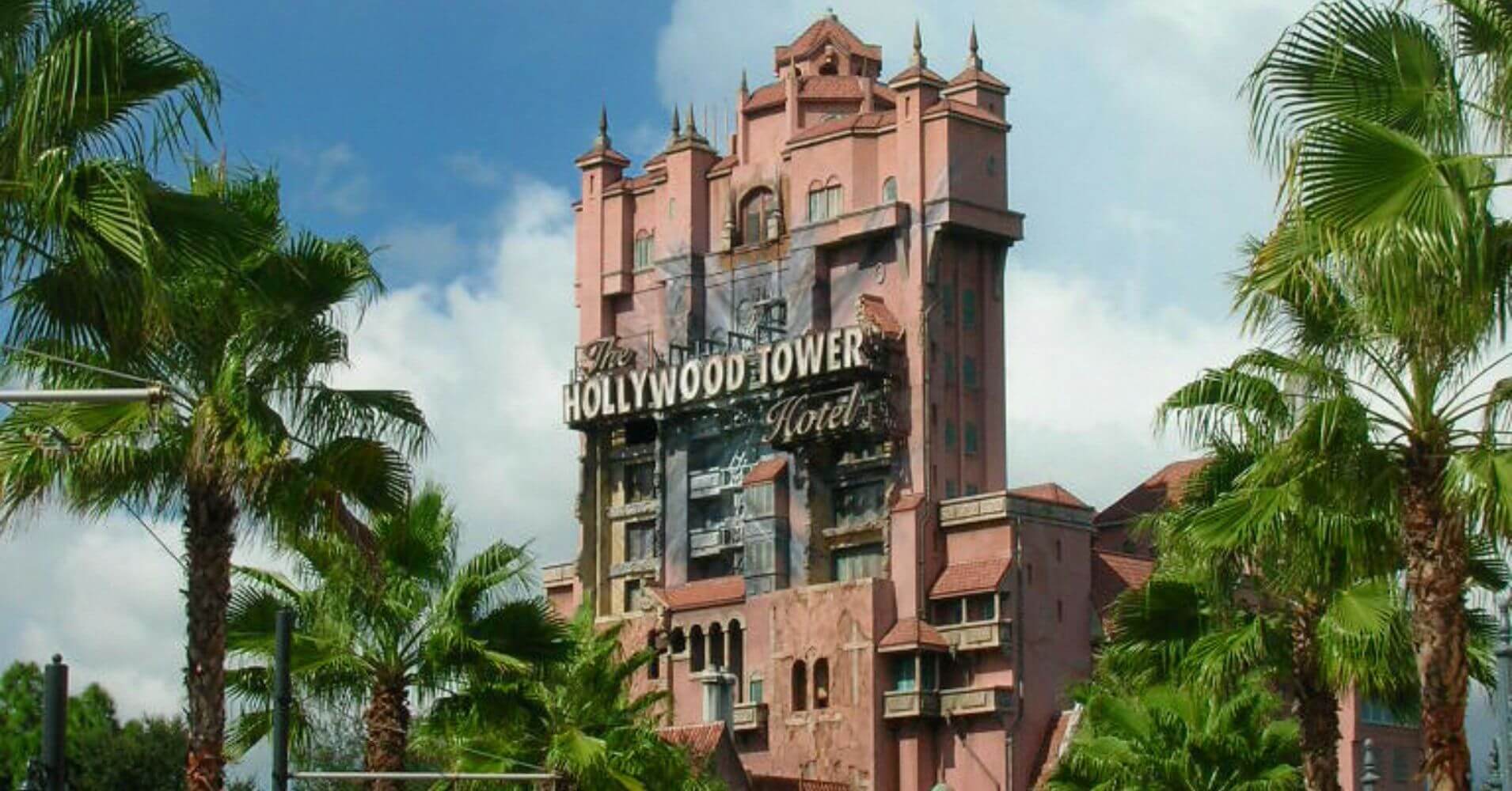 Torre del Terror. Hollywood Studios. Disneyworld Mundo Disney. Orlando, Florida. Estados Unidos.