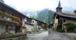 Tour del Mont Blanc. Italia, Suiza, Francia.