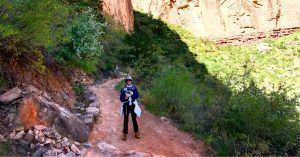 Trekking Bright Angel Trail. Gran Cañón del Colorado. Arizona, Estados Unidos.
