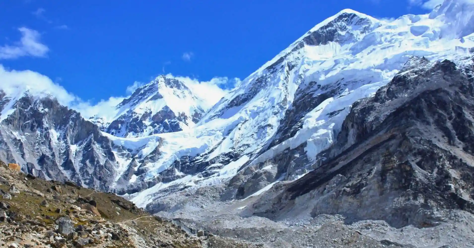 Trekking Campo Base del Everest. Glaciares de Nepal.