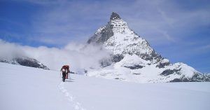 Trekking del Monte Cervino. Zermatt, Suiza.