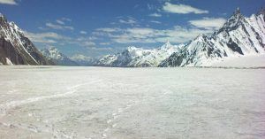 Trekking Glaciar Biafo Hisper. Valle de Baltistán. Askole, Hisper Nagar, Cordillera Karakorum. Skardú en Pakistán.