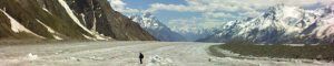 Trekking Glaciar Biafo Hisper. Valle de Baltistán. Askole, Hisper Nagar, Cordillera Karakorum. Skardú, Pakistán.