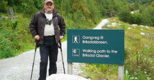 Trekking Glaciar Briksdal. Vestland, Noruega.