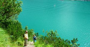Trekking por el Lago Achensee. Tirol, Austria.