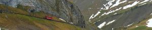 Tren de Cremallera del Monte Pilatus. Suiza.