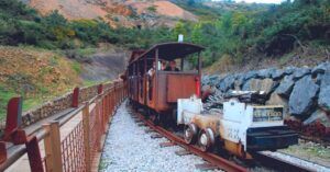 Tren Minero de la Cueva del Soplao. Valdáliga, Cantabria.